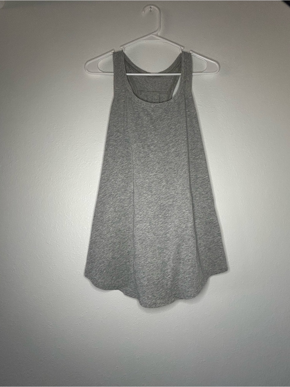 Women’s Gray Racerback Tank Top. Lululemon